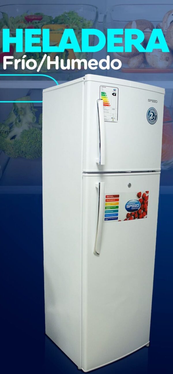 HELADERA SPEED 350 l 2p blanco sh325lbml