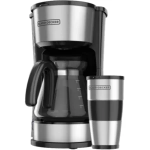 CAFETERA BLACK & DECKER 650W CM0755S-CL 4 EN 1 5 TAZAS