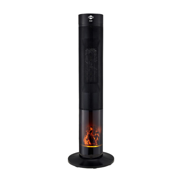 ESTUFA TORRE TOKYO FLAME DIGITAL CON FUNCION VENTILADOR C/CONTROL Y TIMER 8 HS 2 - Imagen 3