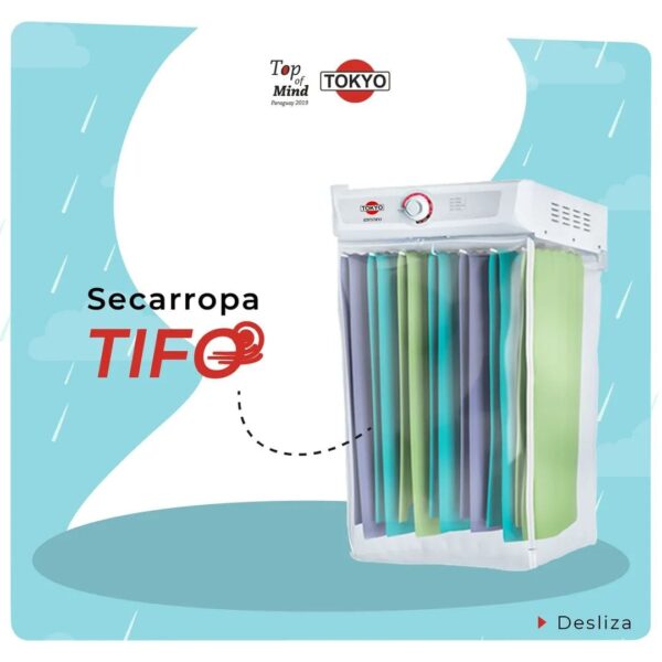 SECARROPAS TOKYO 8KG TIFO COLGANTE EDTSTIFO T2356