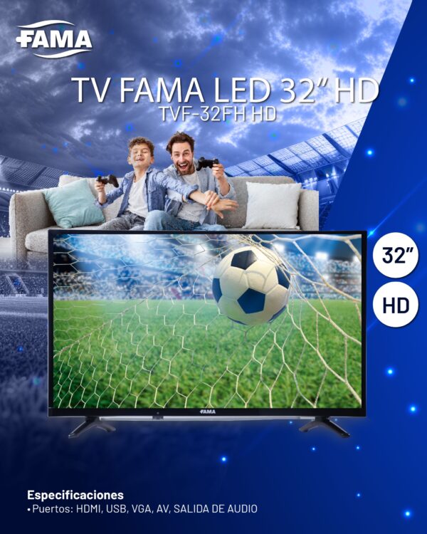 TV FAMA LED 32HD TVF-32AU20 SMART