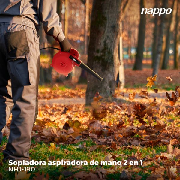 SOPLADORA ASPIRADORA DE MANO NAPPO 2 EN 1 NHJ-190 - Imagen 2