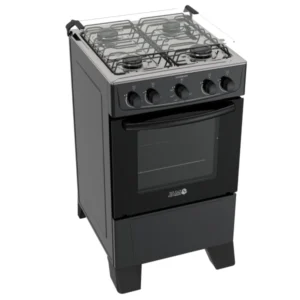 COCINA JAM STANDARD 4H A GAS NEGRA 11834
