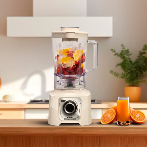 LICUADORA ARNO LN64 POWER MAX MARFIL 1400W-220V - Imagen 2