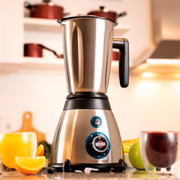 LICUADORA TOKYO LICUA INOX 1,5 LTS PICA HIELO 5VELOC 500W - Imagen 2