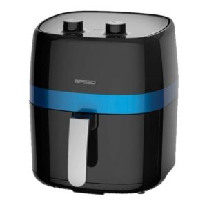 Freidora Air Fryer Speed Analógico Sin Aceite - Negro/Azul 4.5L
