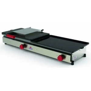HAMBURGUESERA PROGAS DOBLE 1PRENSA A GAS MOD PR-950GN