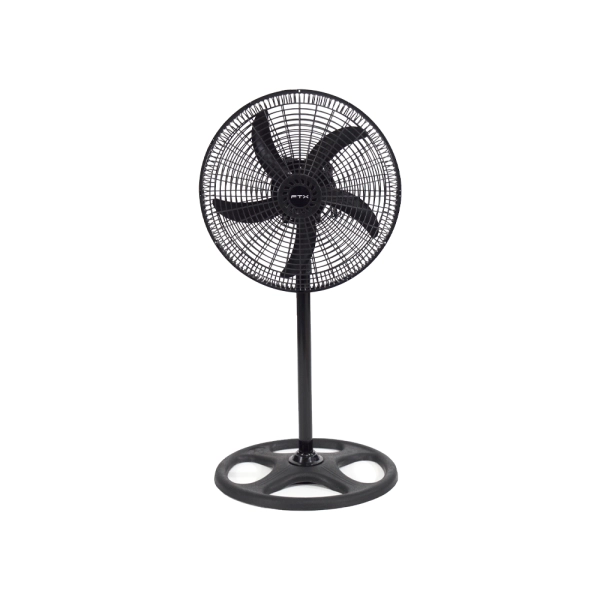 VENTILADOR DE PIE FTX 3 VELOCIDADES CONFORT 70W 220V NEGRO/PLAST HB-EF-02
