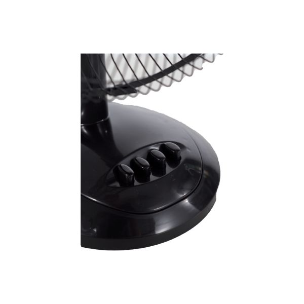 VENTILADOR DE MESA FTX 3 VELOCIDADES AURA 45W 220V NEG/MET HB-TF-15-02 - Imagen 3