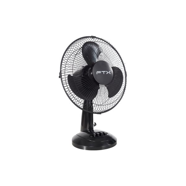 VENTILADOR DE MESA FTX 3 VELOCIDADES AURA 45W 220V NEG/MET HB-TF-15-02 - Imagen 4