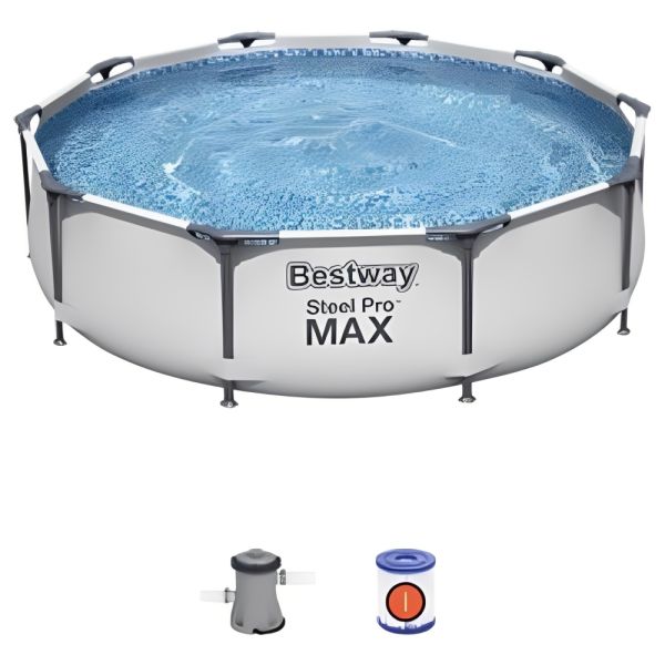 Piscina Bestway Steel Pro Max 56408 con Estructura Metálica - 4678L - Imagen 2
