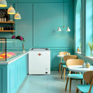 CONGELADOR P/HELADOS TOKYO TCONM130 VID.VIDRIO RECTO DESLIZANTE