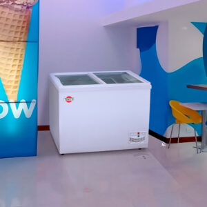 CONGELADOR P/HELADOS TOKYO MOD TCONP400 333 NET 2T/VID. DESLIZ.