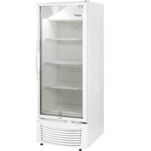Visicooler Vertical Fricon Frío Seco con Puerta de Vidrio -Blanco 501L