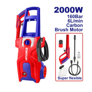 HIDROLAVADORA EMTOP 2000W 160BAR + ESPUMADOR EHPW2011