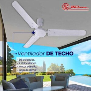 VENTILADOR DE TECHO WAHSON 56 7V. M/P