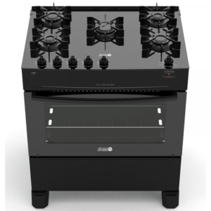 JAM COCINA AGAS EVA TOP GLASS NEGRO 5HB C/LUZ/HORNO