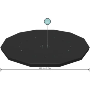 COBERTOR P/ PISCINA DECAGONAL BESTWAY DE 3.66CM 58037