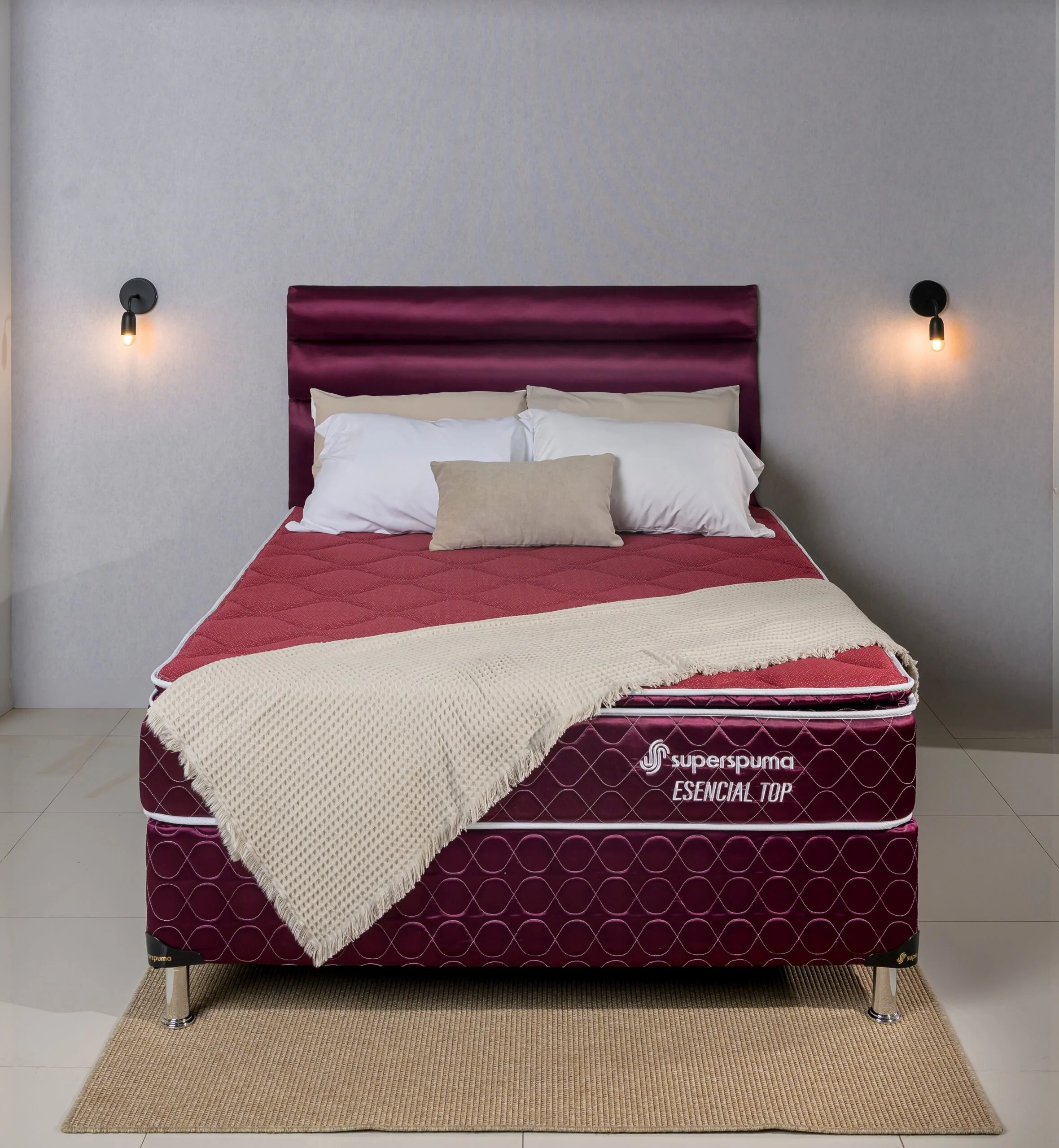 SUPER SPUMA SOMIER ESENCIAL TOP 1,60 x 2.00 - Imagen 2