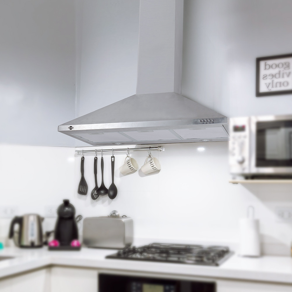 TOKYO CAMPANA PIRAMIDAL INOX NEA 6H 90CM EDTKCNEA6H90 - Imagen 2