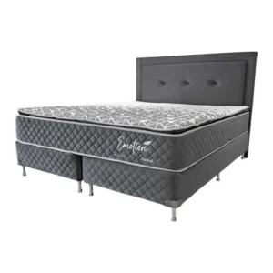 SOMIER PARANA EMOTION 180X200 GRIS